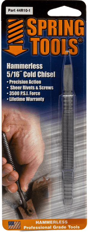44R10 - 1 - Cold Chisel - 5/16" Face - Spring Tools44R10 - 1 - Cold Chisel - 5/16" FaceMetal Working ToolsSpring Tools44R10 - 1Spring Tools