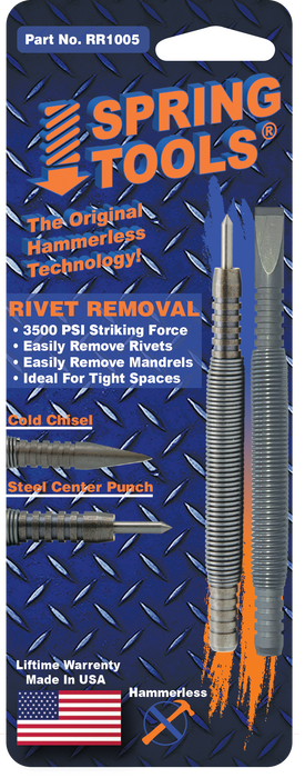 RR1005 - 2 Piece Rivet Removal Set