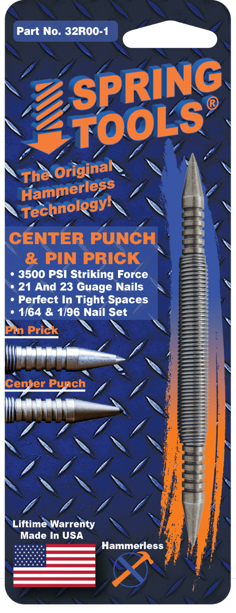 32R00-1 - Prick Punch & Center Punch — Spring Tools