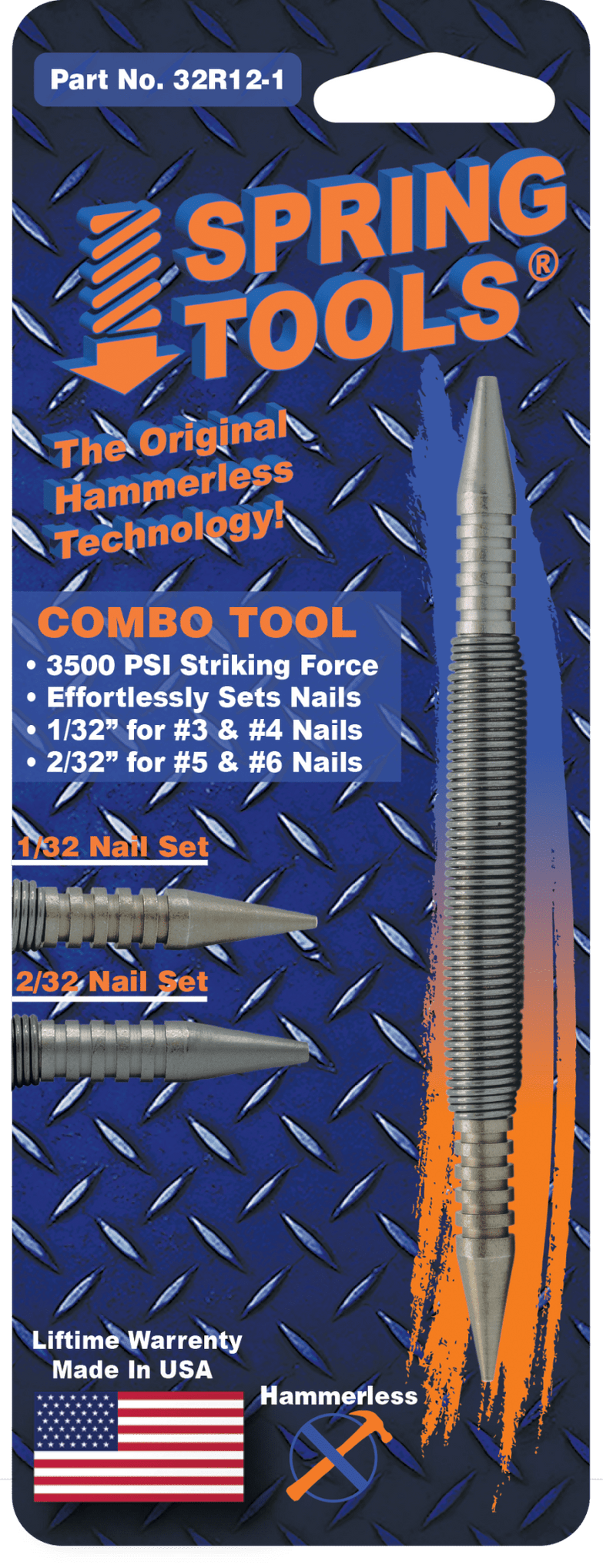 Spring Tools Hammerless Nail Sets
