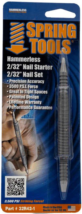 32R42 - 1 - Combo Tool - Nail Starter & Nail Set - Spring Tools32R42 - 1 - Combo Tool - Nail Starter & Nail SetWood Working ToolsSpring Tools32R42 - 17 - 6175100022 - 9Spring Tools