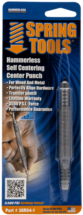 38R04 - 1 - Self Centering Center Punch - 5/16" Face - Spring Tools38R04 - 1 - Self Centering Center Punch - 5/16" FaceMetal Working ToolsSpring Tools38R04 - 17 - 6175100002 - 1Spring Tools