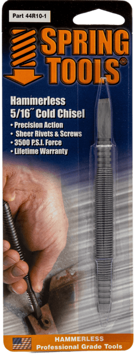 44R10 - 1 - Cold Chisel - 5/16" Face - Spring Tools44R10 - 1 - Cold Chisel - 5/16" FaceMetal Working ToolsSpring Tools44R10 - 1Spring Tools