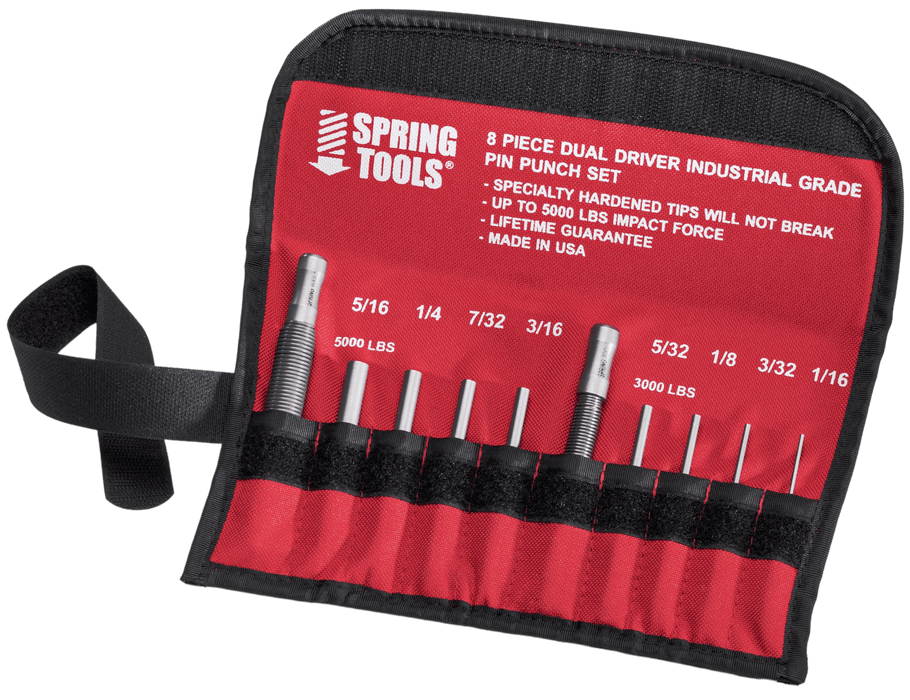 IPPS20 - Industrial Pin Punch Set - Steel Tips - Spring ToolsIPPS20 - Industrial Pin Punch Set - Steel TipsIndustrial Pin Punch SetSpring ToolsIPPS207 - 61751001028Spring Tools