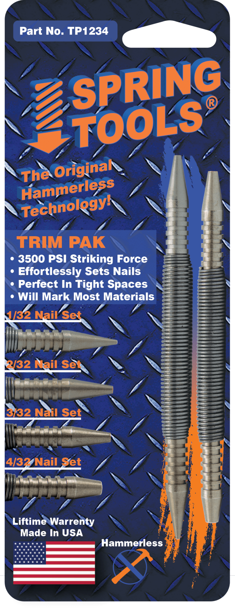 TP1234 - Nail Set Trim Pak — Spring Tools