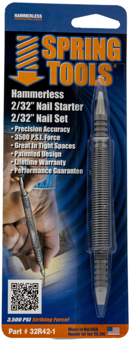 32R42-1 - Combo Tool - Nail Starter & Nail Set